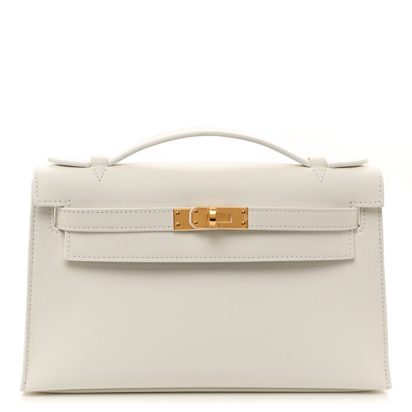 Swift Kelly Pochette Clutch White