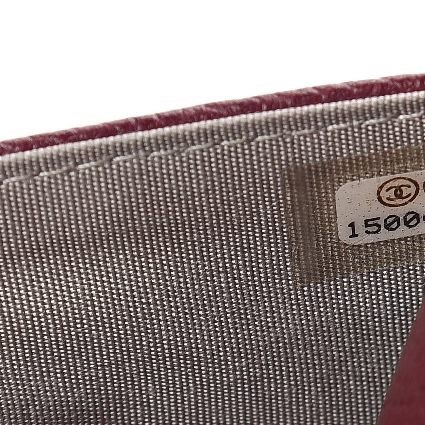 Caviar Timeless CC Wallet on Chain WOC Dark Red