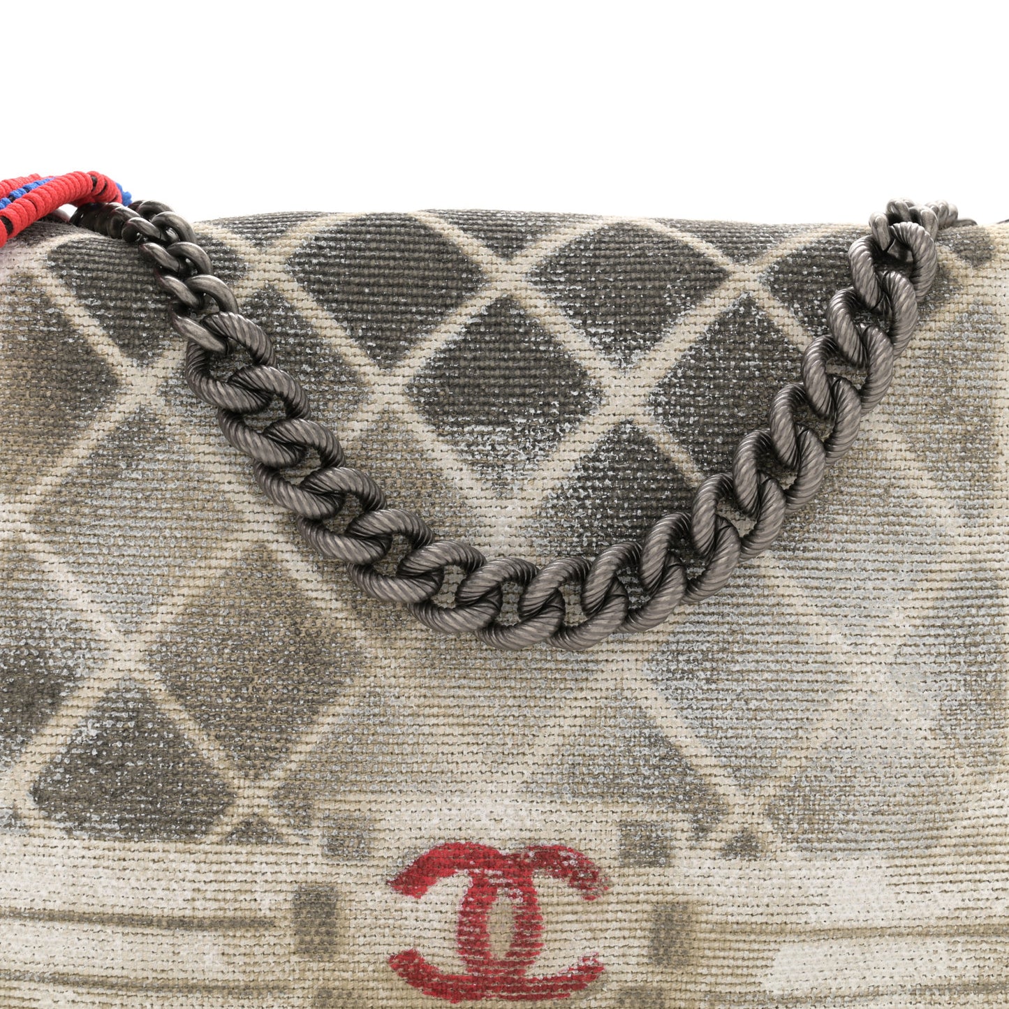 Canvas Tromp L’Oeil Graffiti Oh My Boy Flap Beige