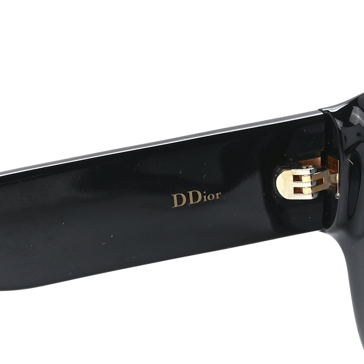 Christian Dior Acetate DDior Square Sunglasses Black 5 of 9