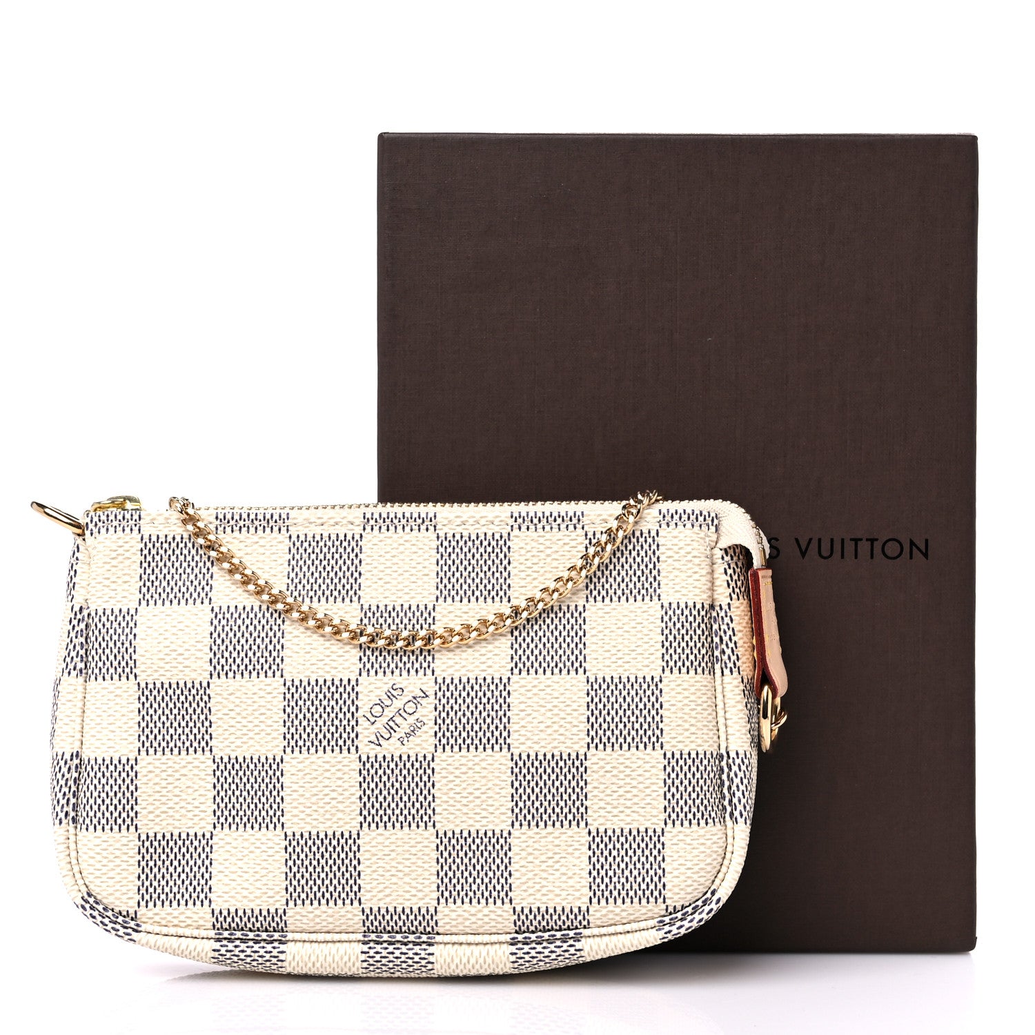 Louis Vuitton Damier Azur Mini Pochette Accessories 9 of 9