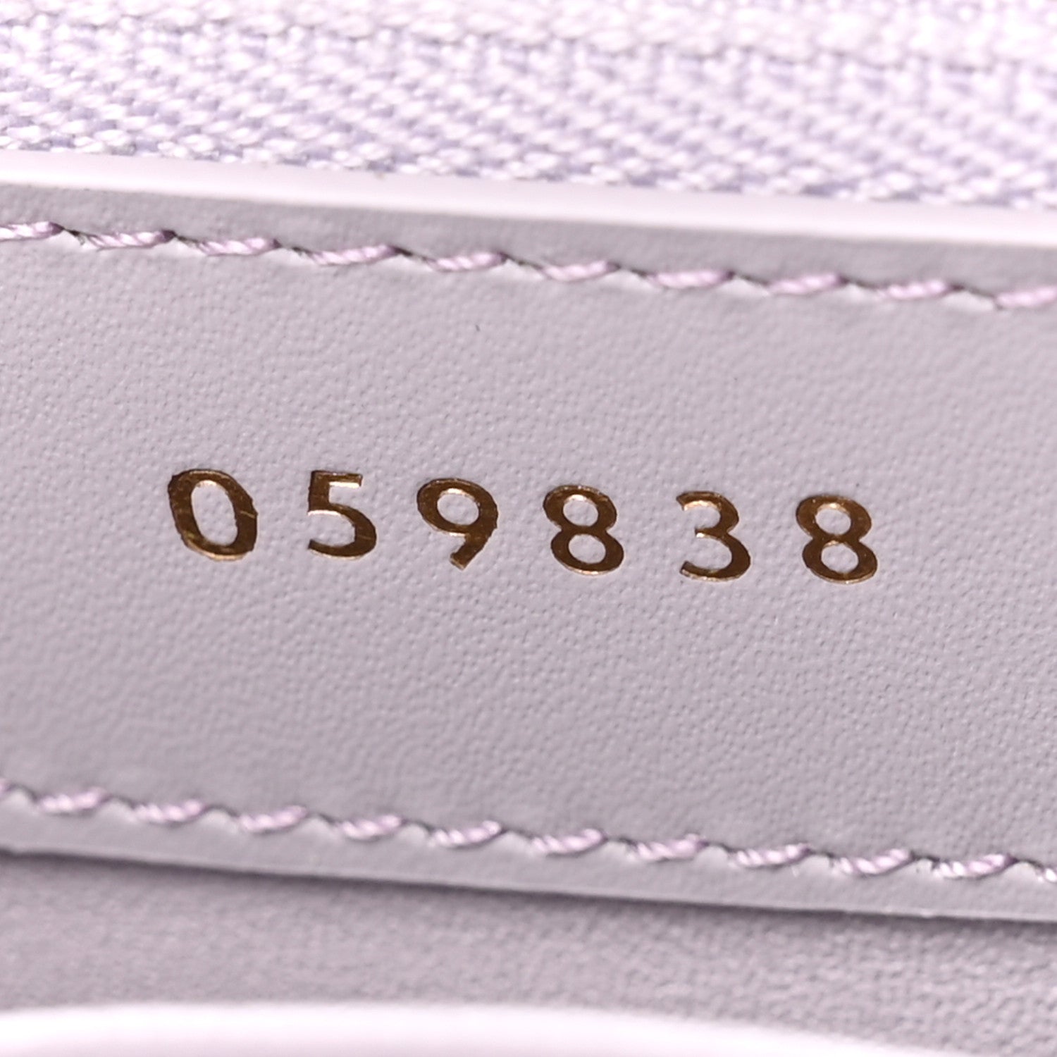 Celine Satinated Calfskin Mini 16 Top Handle Bag Lilac 7 of 12