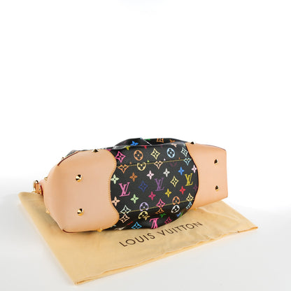 Louis Vuitton Monogram Multicolor Judy GM Black 4 of 7