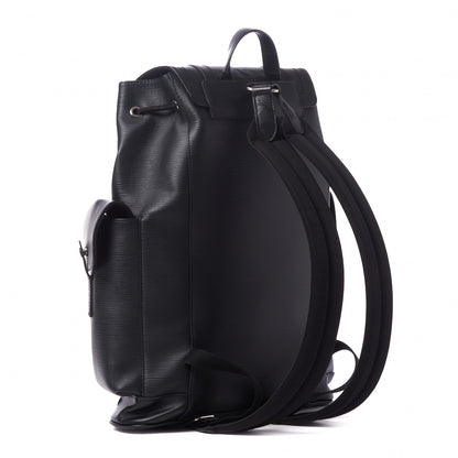 Louis Vuitton Epi Christopher Backpack PM Black 2 of 7