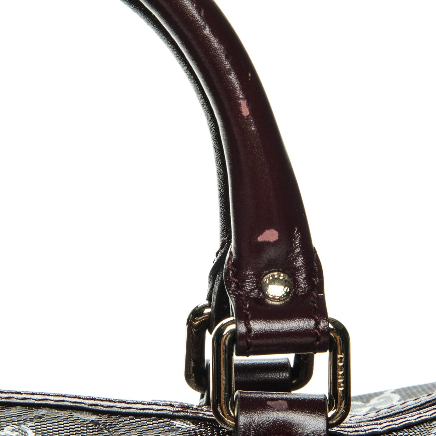 Gucci Imprime Monogram Medium Joy Boston Bordeaux 9 of 11