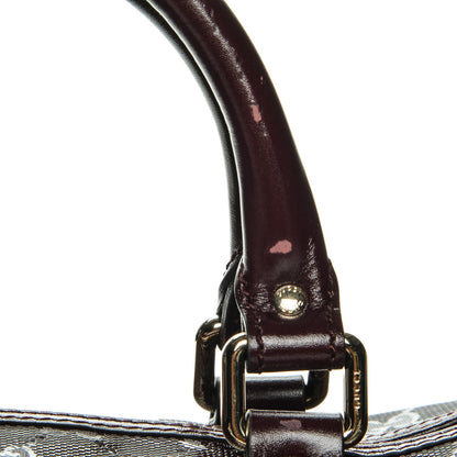 Gucci Imprime Monogram Medium Joy Boston Bordeaux 9 of 11