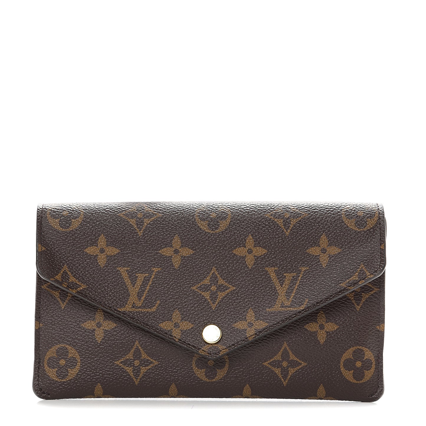 Monogram Jeanne Wallet Rose Ballerine