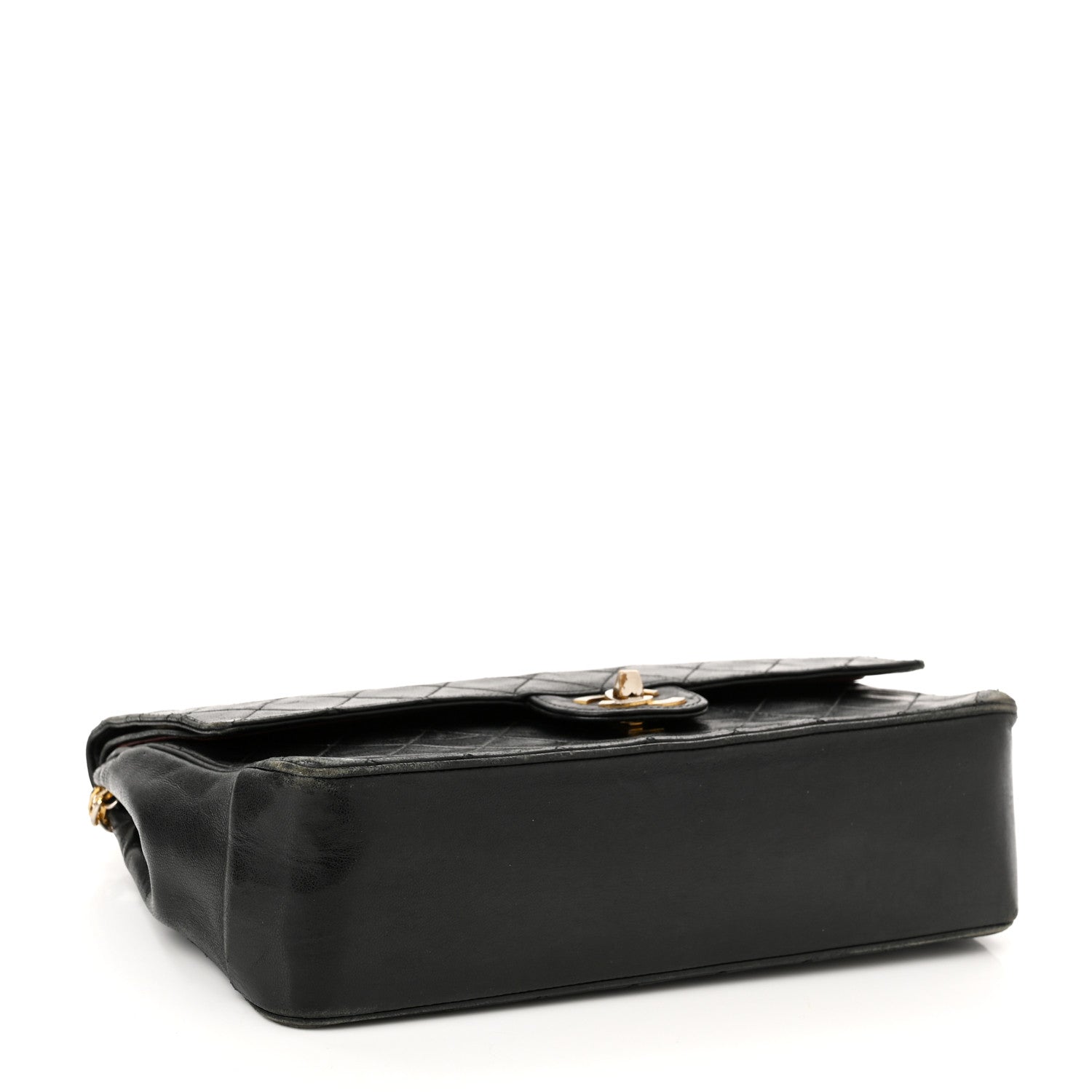 Chanel Lambskin Quilted Medium Bijoux Chain Double Flap Black 4 of 19