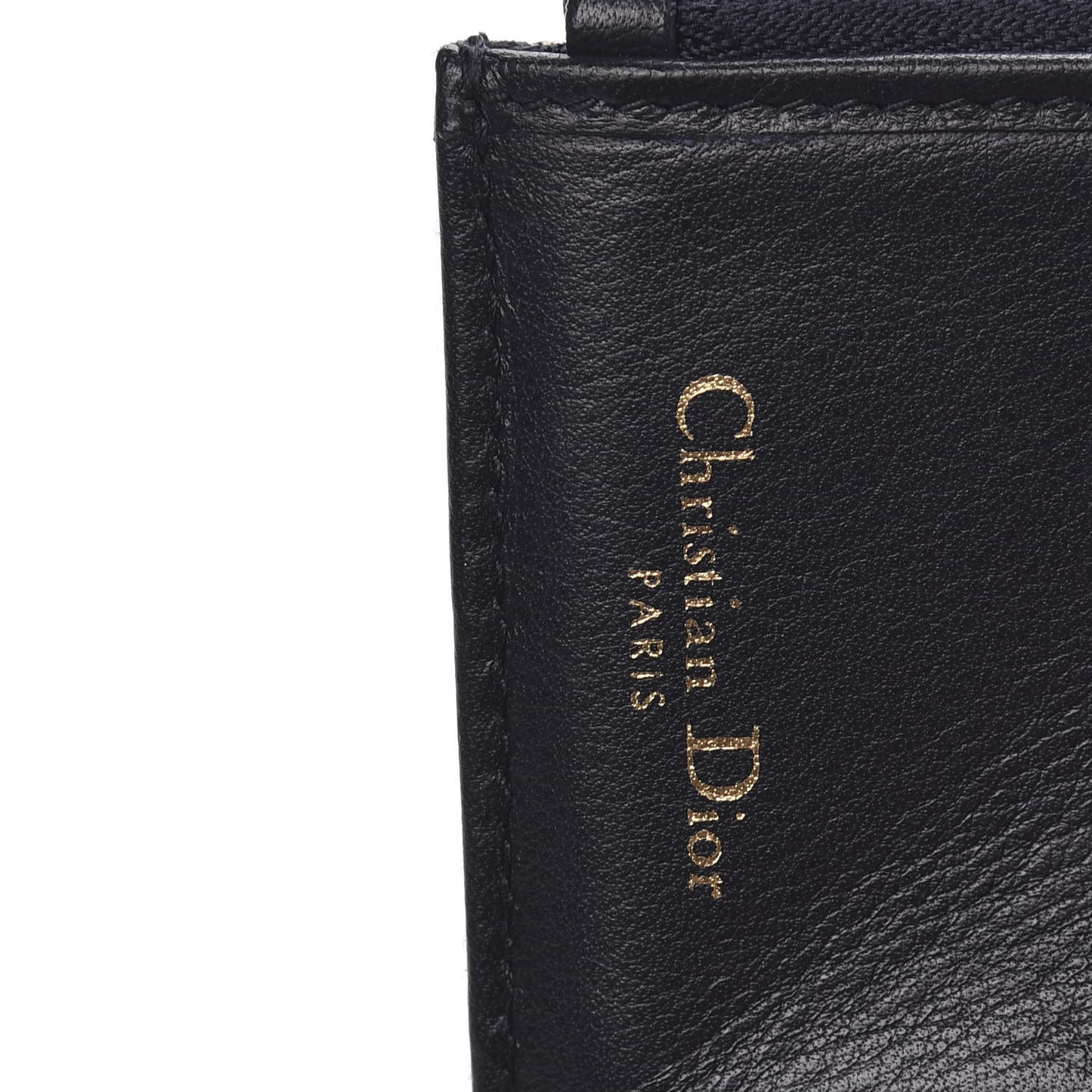 Oblique Saddle Lotus Wallet Blue