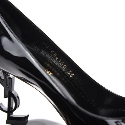 Saint Laurent Patent Opyum 85 Pumps 36 Black 7 of 9