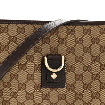 Gucci Monogram Abbey Messenger Bag Dark Brown 8 of 14
