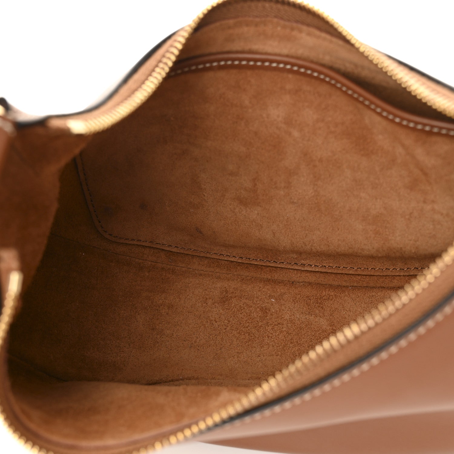 Celine Smooth Calfskin Medium Strap Ava Triomphe Shoulder Bag Tan 5 of 12