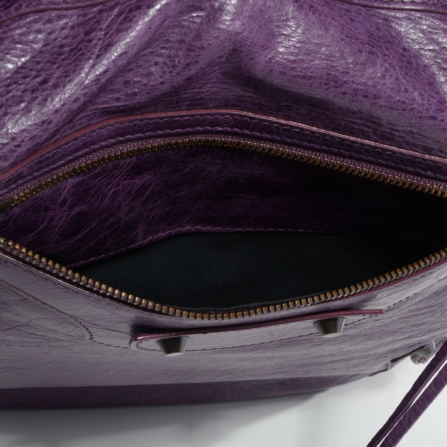 Balenciaga Agneau Day Hobo Raisin 11 of 11