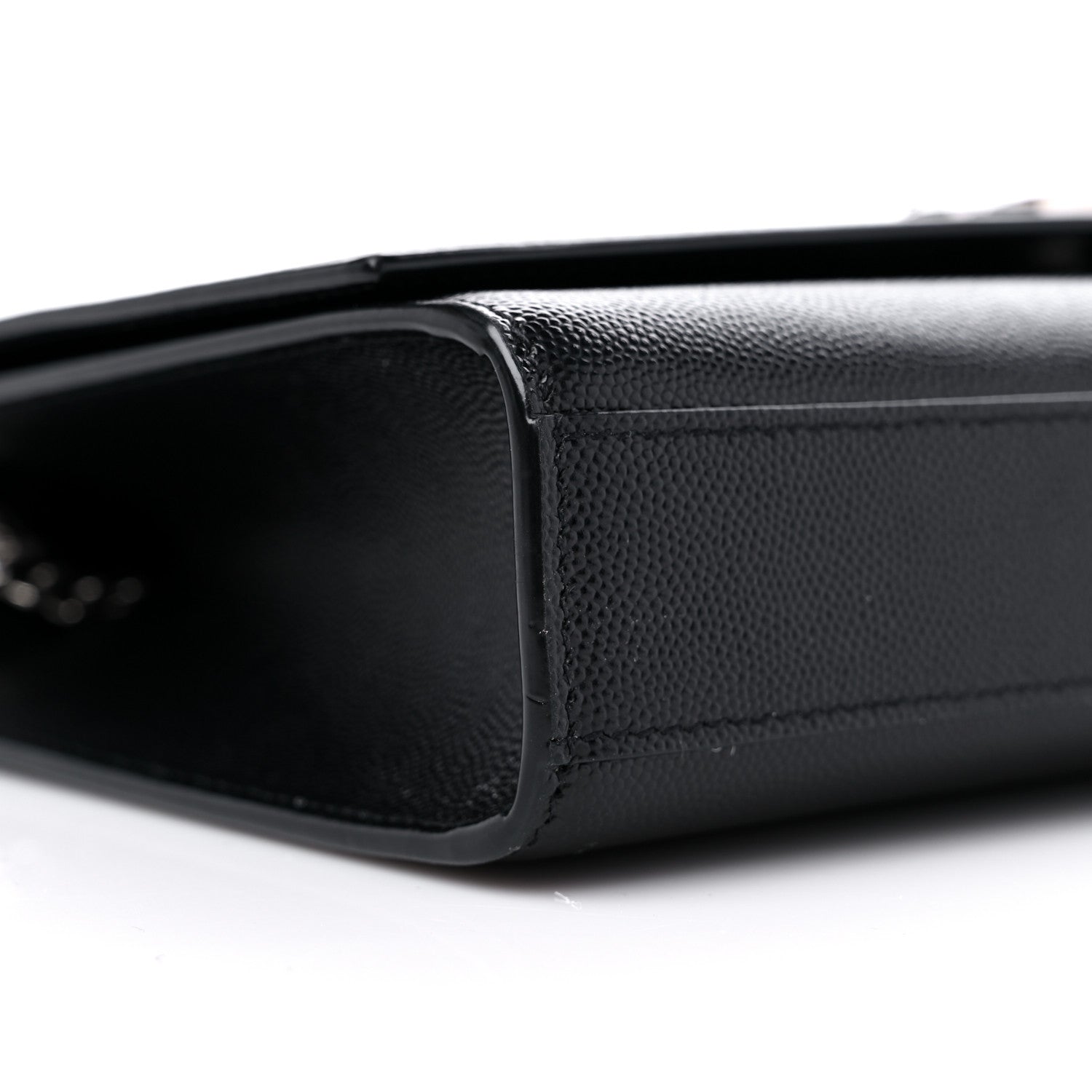 Saint Laurent Grain De Poudre Medium Classic Monogram Kate Satchel Black 8 of 11