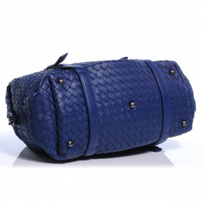 Bottega Veneta Nappa Intrecciato Montaigne Bag Sapphire 4 of 9