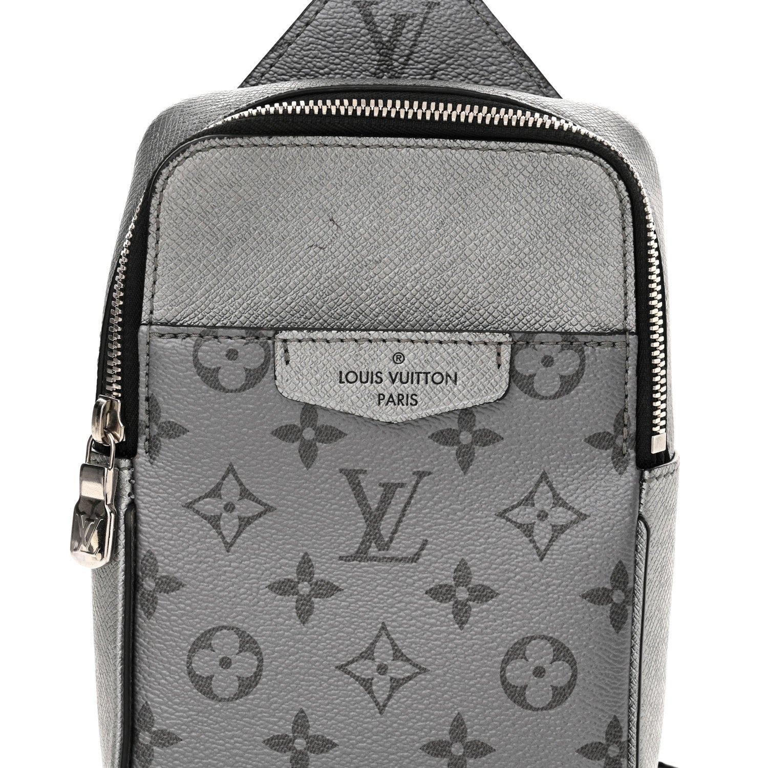 Louis Vuitton Taigarama Outdoor Slingbag Gunmetal Silver 7 of 12