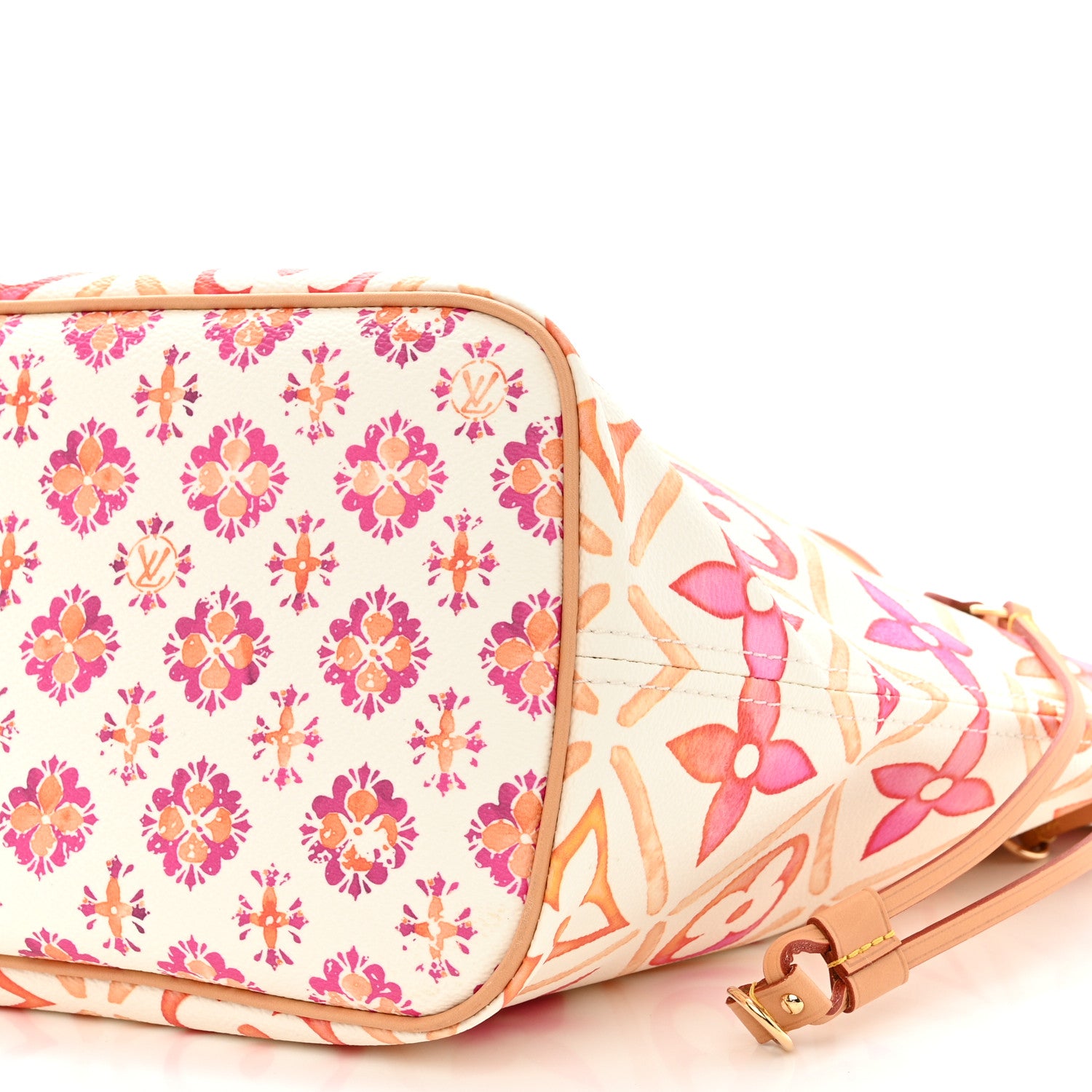 Louis Vuitton Monogram Giant By The Pool 2.0 Neverfull MM Coral 9 of 9