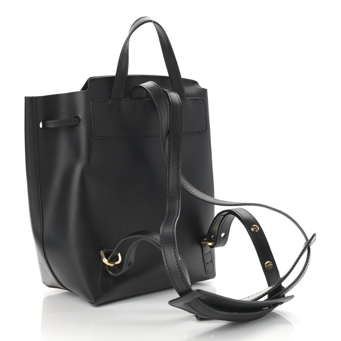 Vegetable Tanned Calfskin Backpack Black Dolly