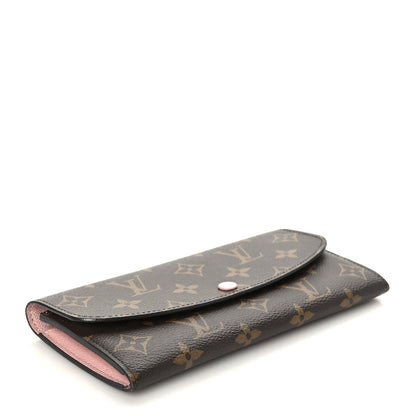 Louis Vuitton Monogram Emilie Wallet Rose Ballerine 4 of 7