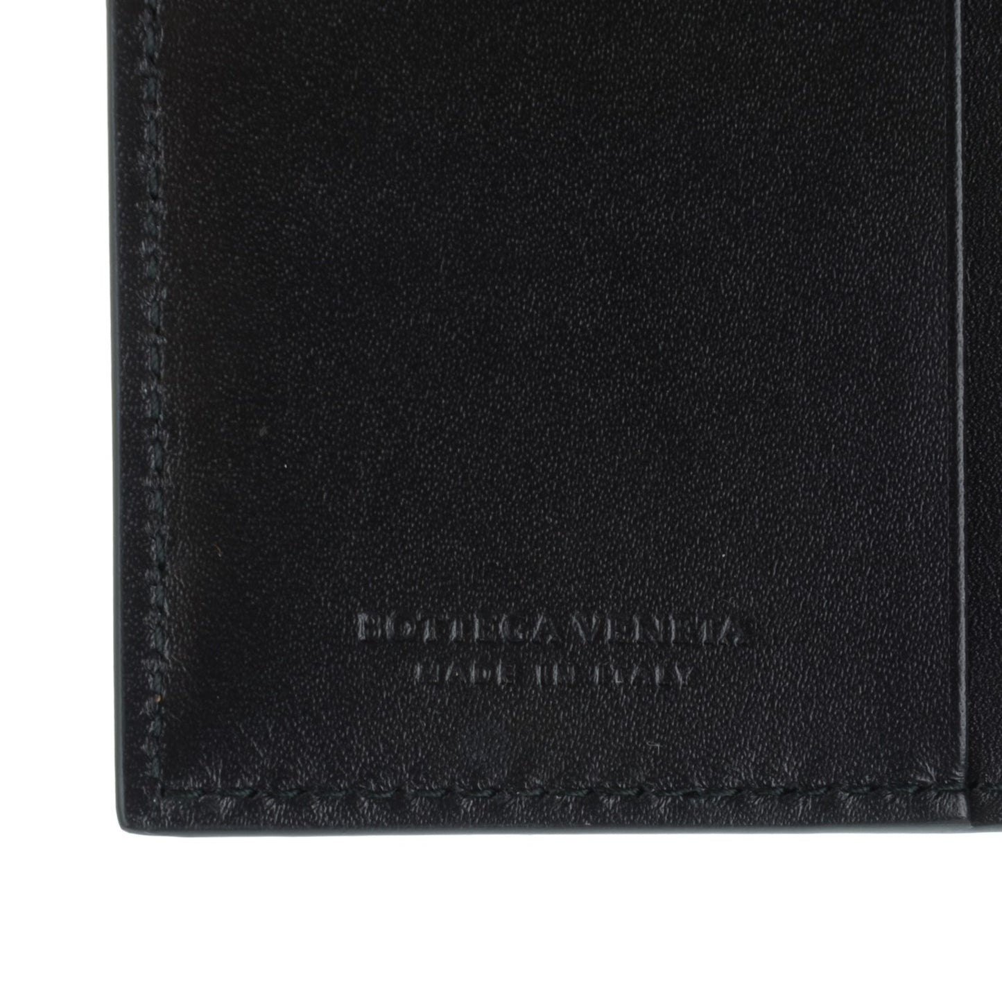 Intrecciato VN Card Case Nero Black