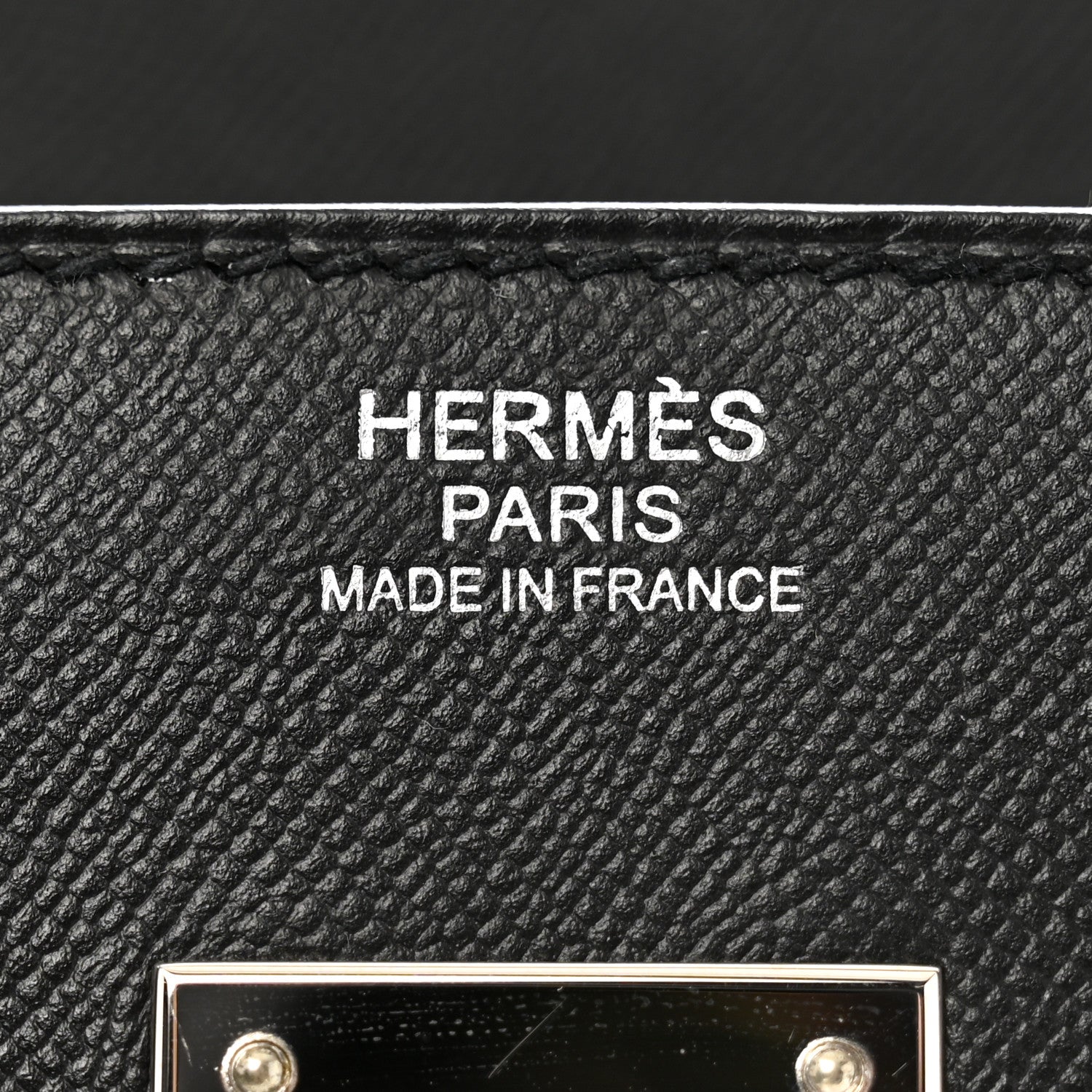 Hermes Madame Calfskin Birkin Sellier 30 Black 6 of 11