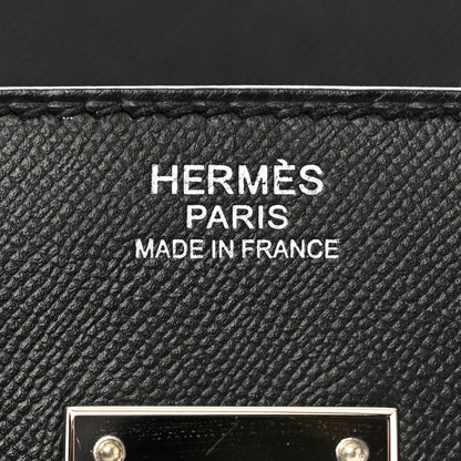 Hermes Madame Calfskin Birkin Sellier 30 Black 6 of 11
