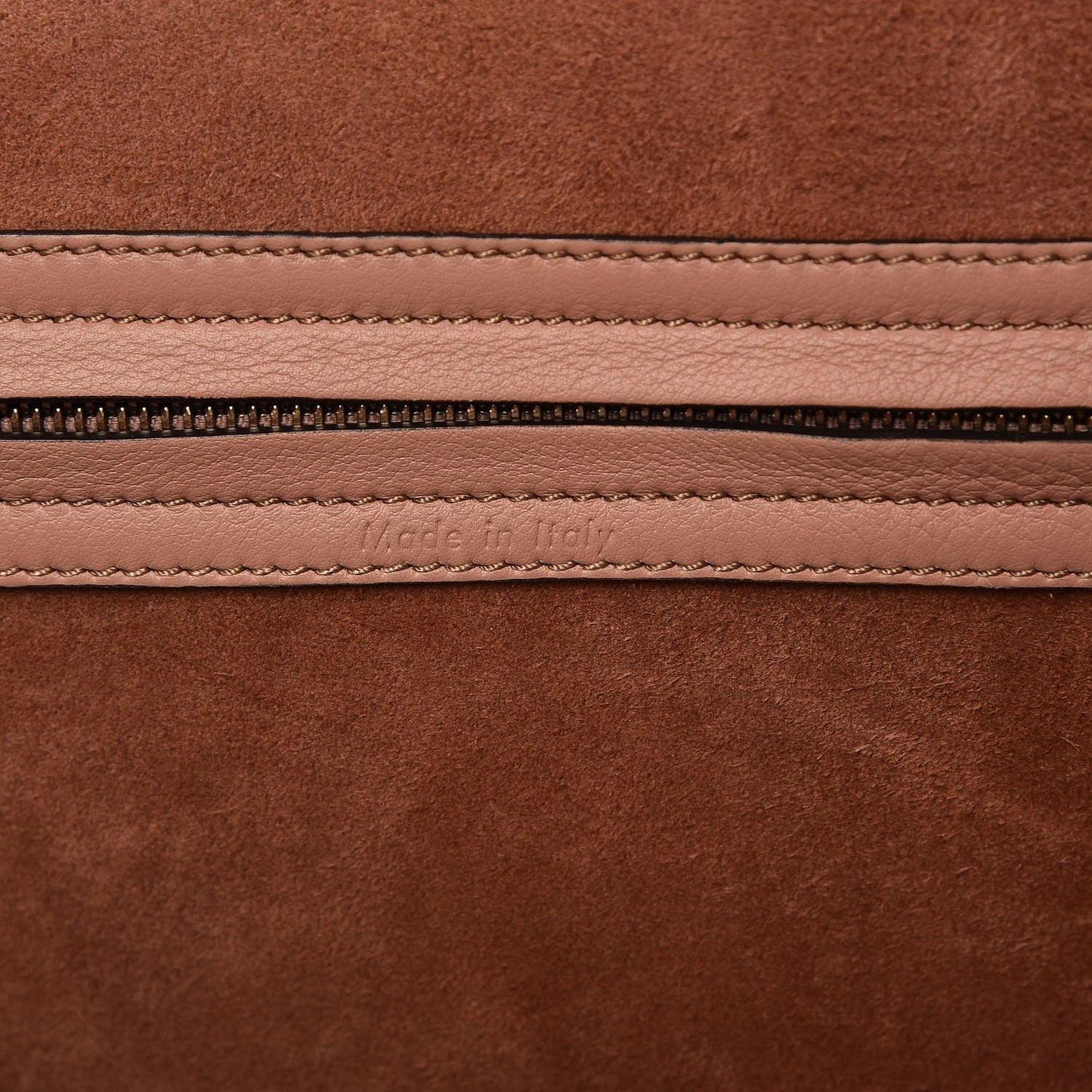 Supple Calfskin Medium Phantom Luggage Flesh