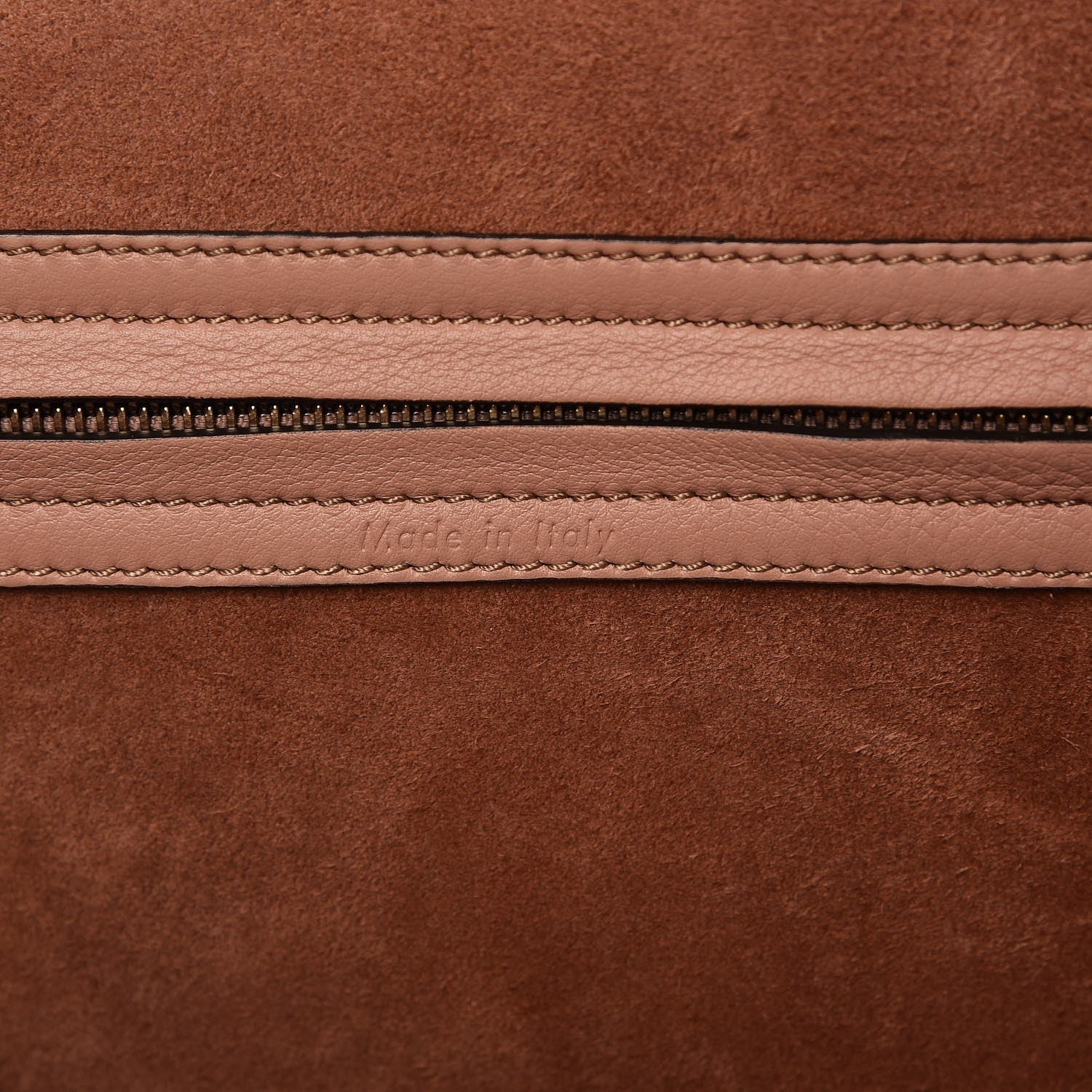 Celine Supple Calfskin Medium Phantom Luggage Flesh 8 of 13