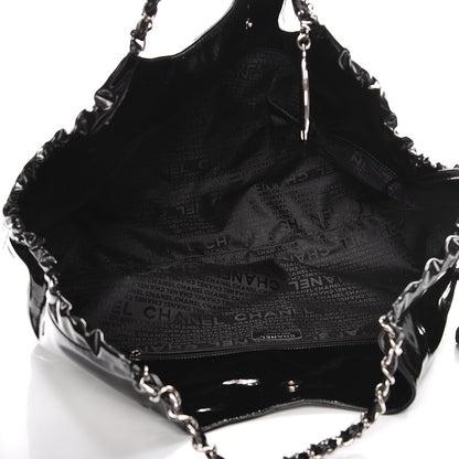 Chanel Vinyl XL Coco Cabas Black 5 of 9