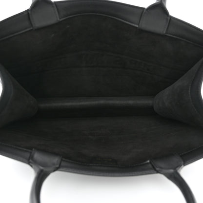 Christian Dior Calfskin Embossed Medium Book Tote Black 5 of 11