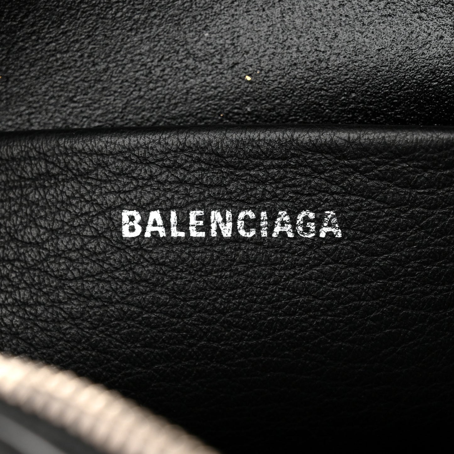 Calfskin Logo XS Everyday Camera Bag Black