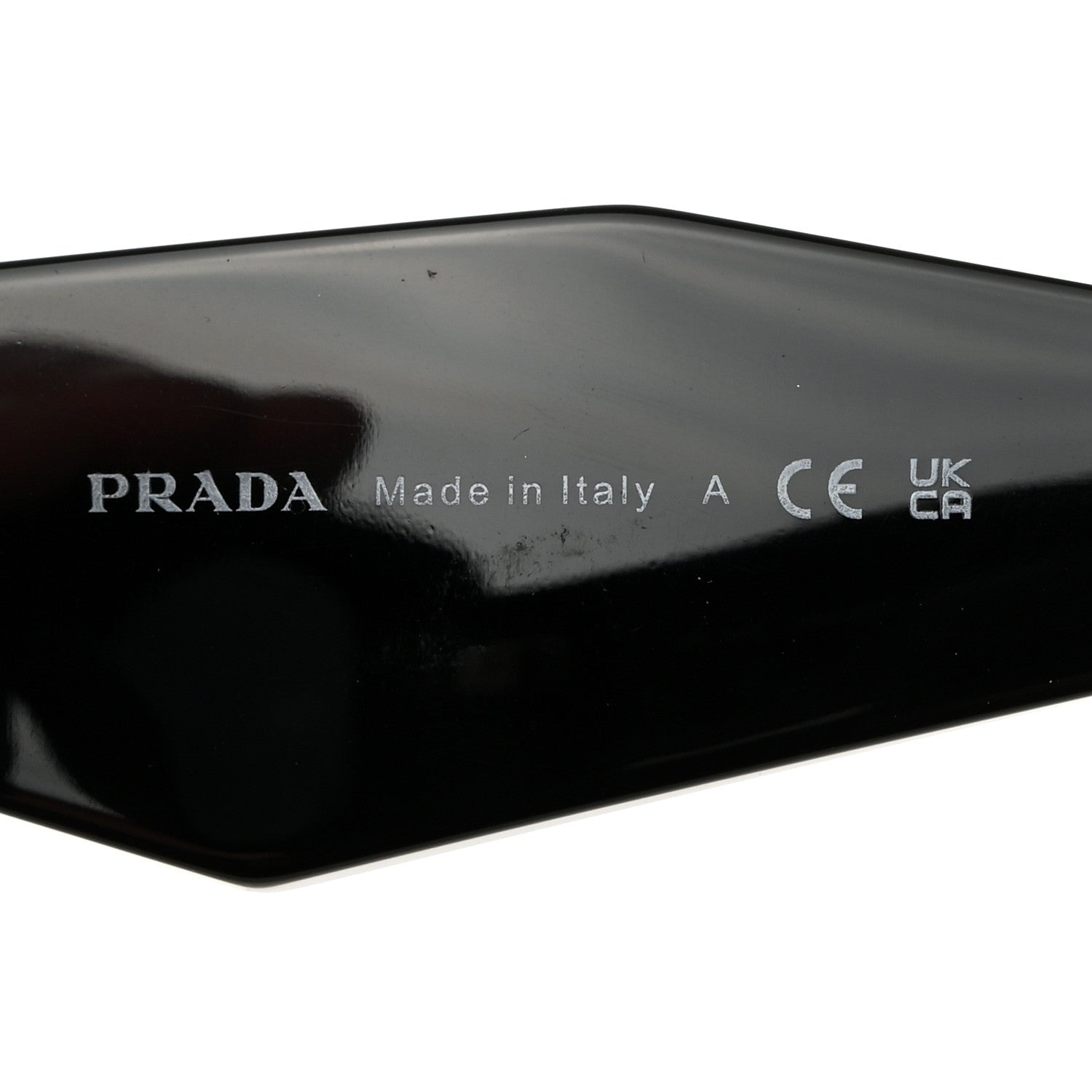Prada Acetate Symbole Sunglasses SPR 17W Black 6 of 7