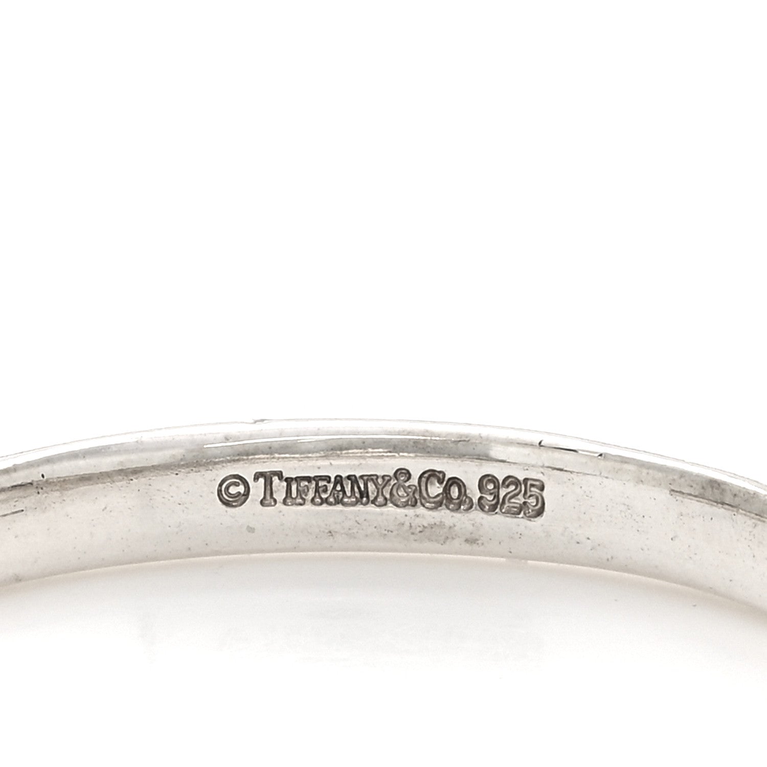 Tiffany Sterling Silver Square Cushion Hoop Earrings 4 of 4