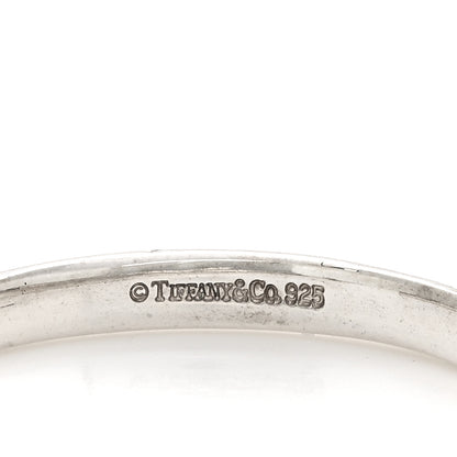 Tiffany Sterling Silver Square Cushion Hoop Earrings 4 of 4
