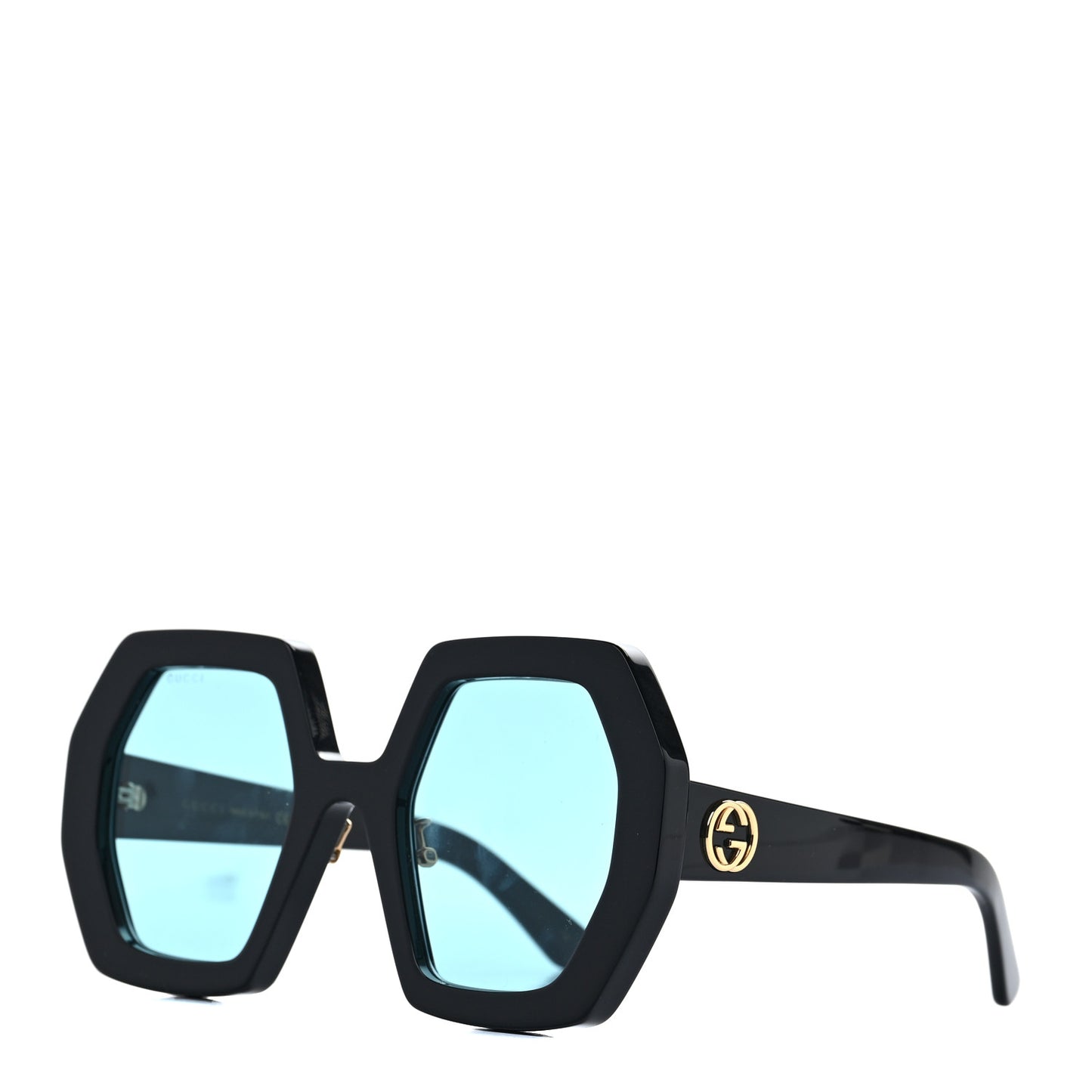 Acetate Square Sunglasses GG0772S Black