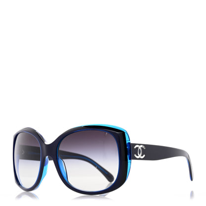 Chanel CC Sunglasses 5183 Blue 1 of 8