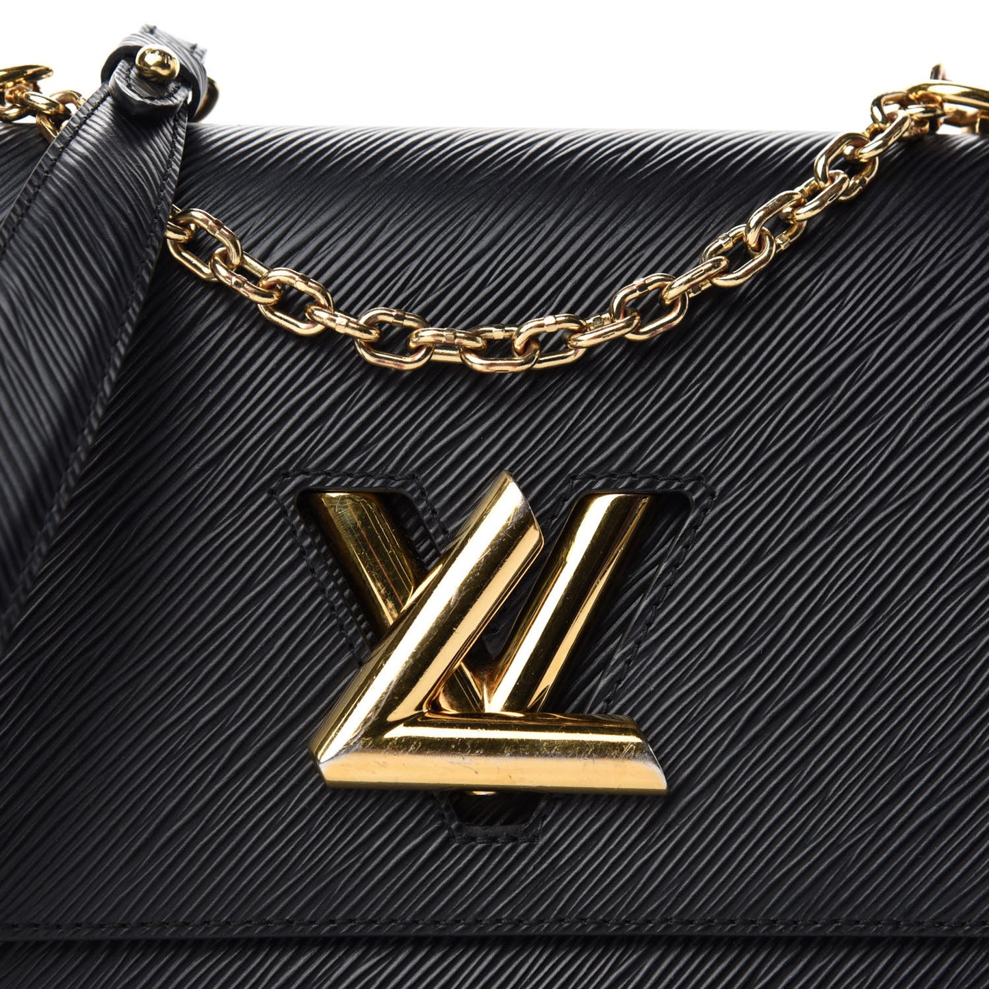 Epi Twist Shoulder Bag MM Black