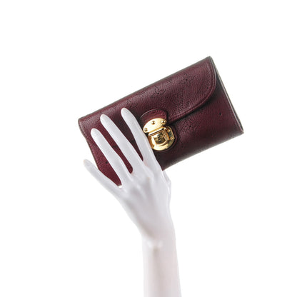 Louis Vuitton Mahina Amelia Wallet Bordeaux 2 of 9