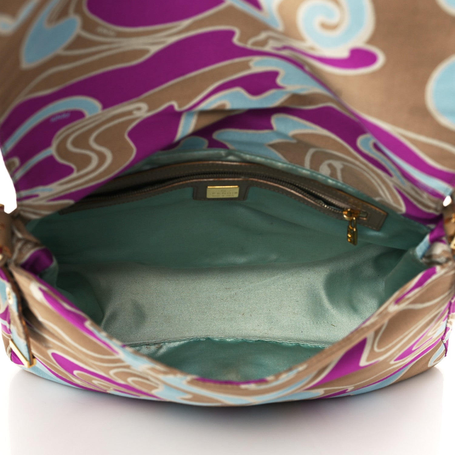 Fendi Canvas Printed Mama Baguette Multicolor 4 of 7