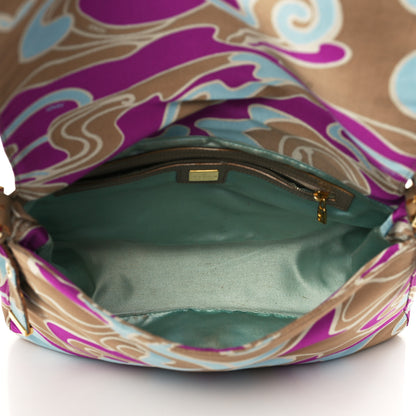 Fendi Canvas Printed Mama Baguette Multicolor 4 of 7
