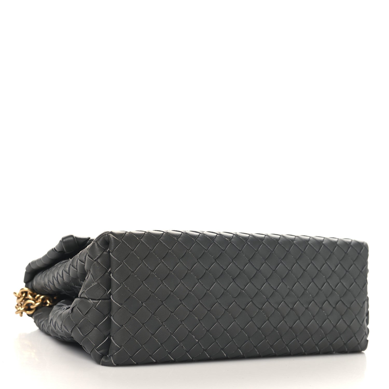 Bottega Veneta Nappa Intrecciato Small Olimpia Shoulder Bag Steel 5 of 10