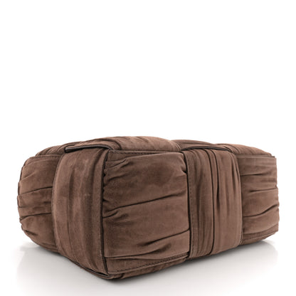 Bottega Veneta Suede Foulard Intrecciato Small Arco Tote Brownie 5 of 10