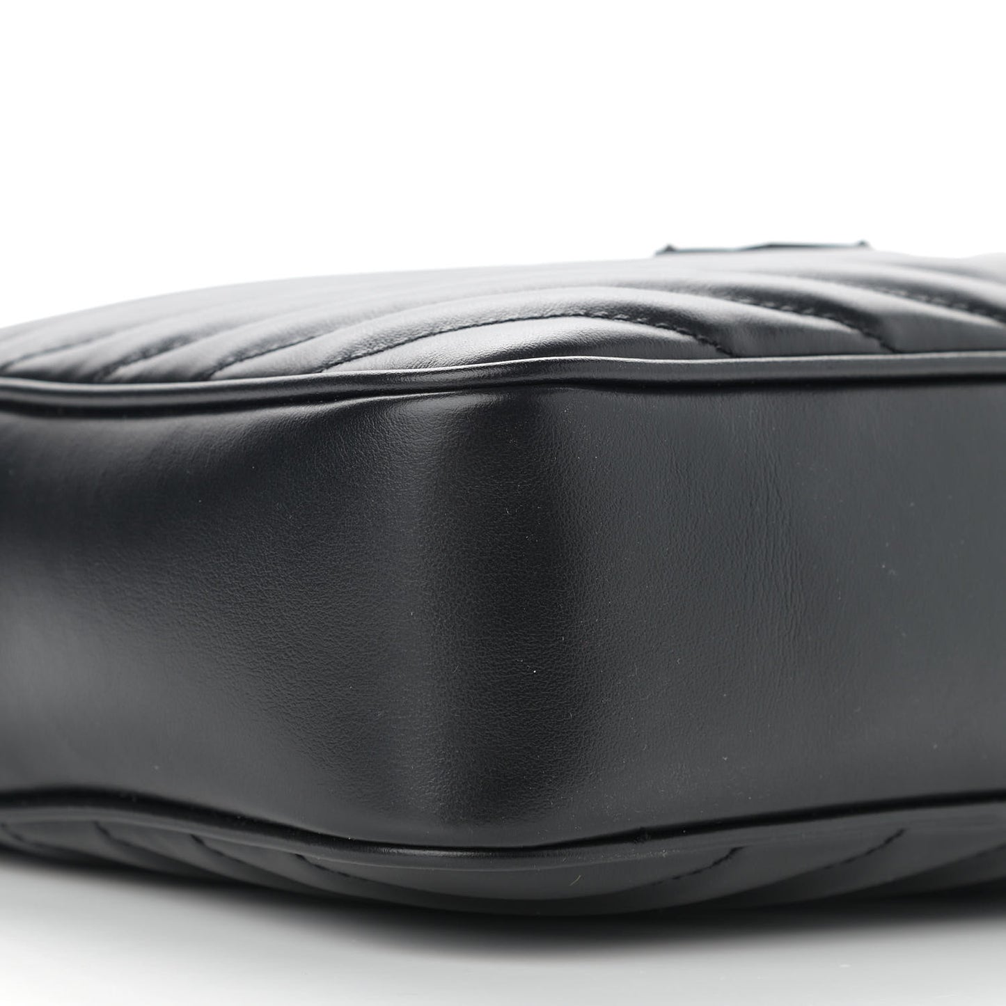 Calfskin Matelasse Monogram Lou Camera Bag Black