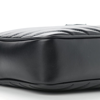 Saint Laurent Calfskin Matelasse Monogram Lou Camera Bag Black 9 of 10