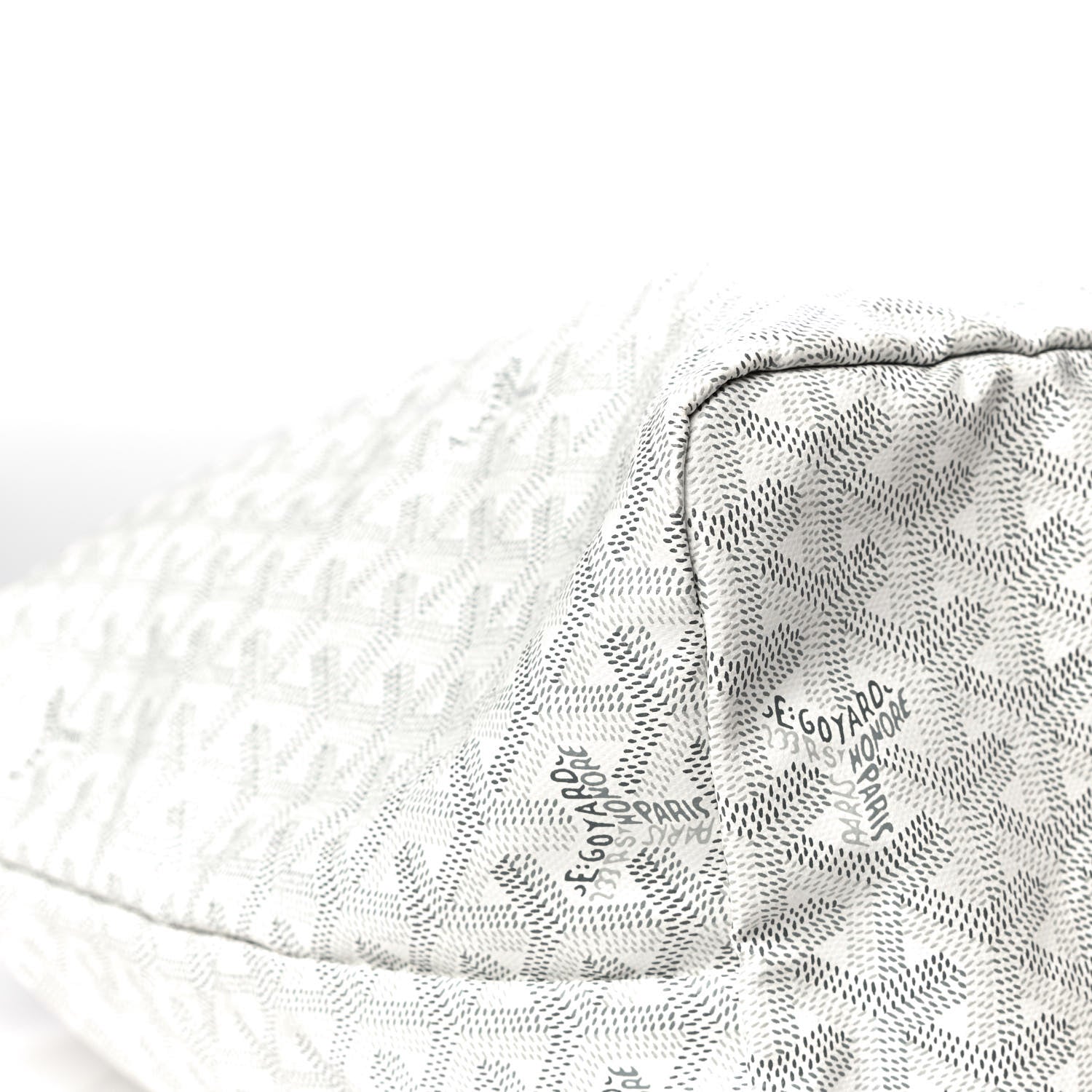 Goyard Goyardine Saint Louis GM White 7 of 11