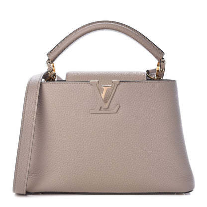 Louis Vuitton Taurillon Capucines BB Galet 1 of 10