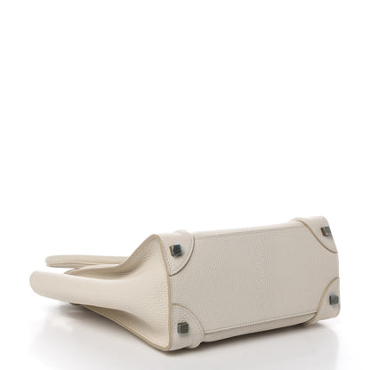 Celine Goatskin Micro Luggage White 3 of 11