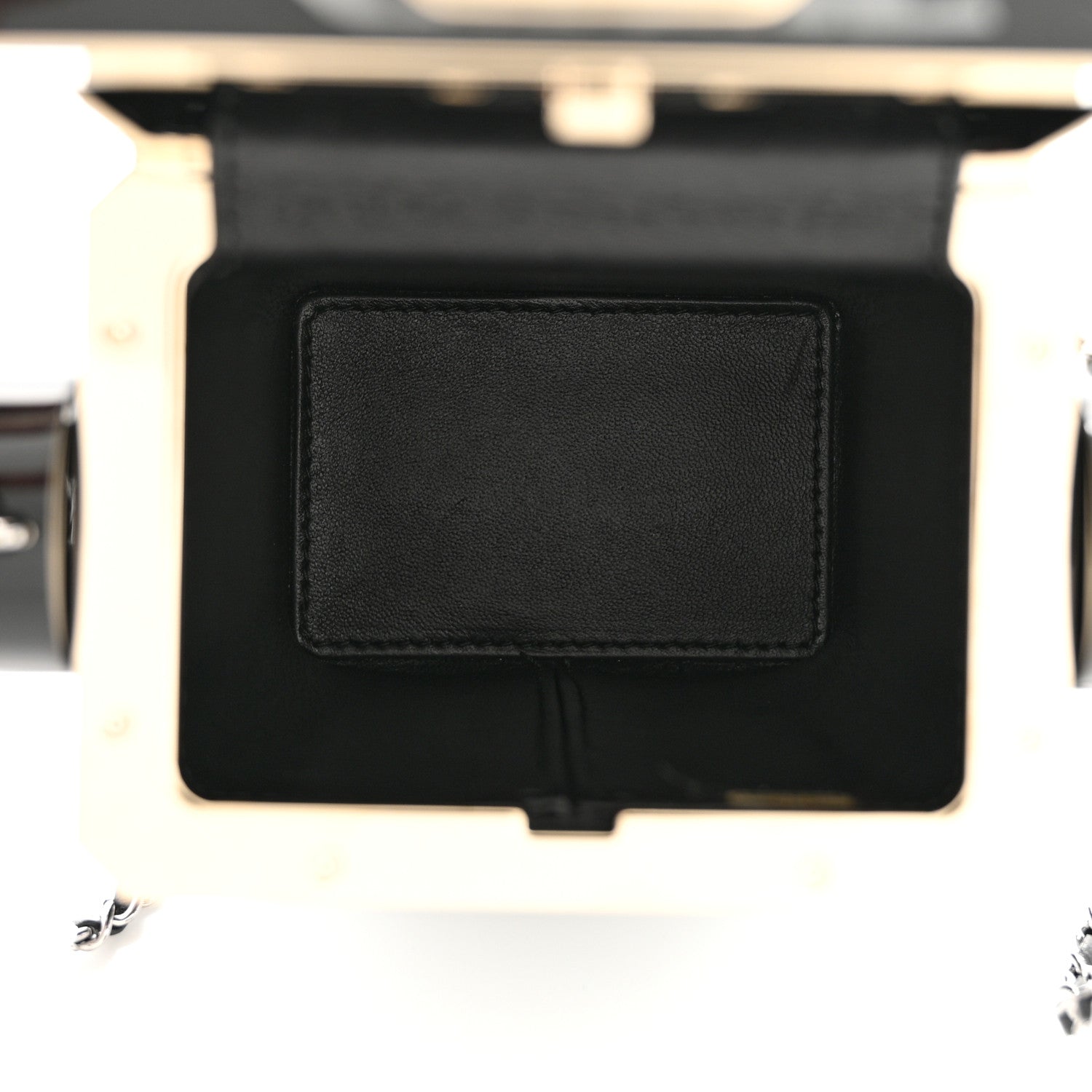 Chanel Plexiglass Crystal Robot Minaudiere Clutch  Black 5 of 11