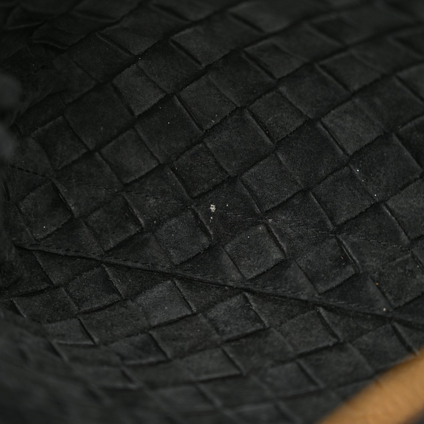 Nappa Intrecciato Small Loop Camera Bag Black