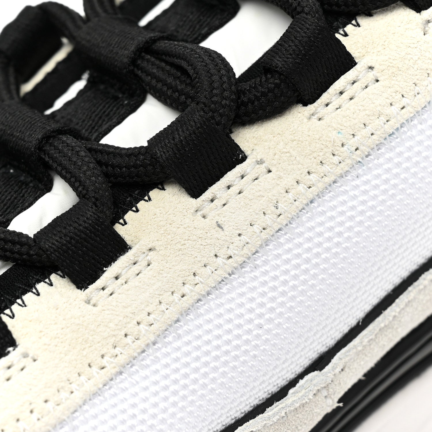 Chanel Velvet Calfskin Mixed Fibers CC Sneakers 40 Ivory Black 13 of 13